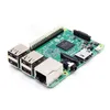 Бесплатная доставка, оригинальный Raspberry Pi 3, модель B, 1 ГБ, BCM2837, 64-битный четырехъядерный процессор, 12 ГГц, с Wi-Fi, Bluetooth, корпус из АБС-пластика, комплекты радиаторов из 3 предметов Bqtol