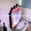 Customized Logo marquee Shape Wholesale LED Lighted message board rechargeable 26pcs lettles for event night bar