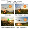 Droni KF102 Max GPS Drone 4K Professionale FPV Fotocamera HD KF102 Droni Motore brushless con giunto cardanico a 2 assi RC Quadcopter VS ZLL SG906 Max Pro2 Q231108