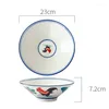 Bowls Kitchen Supplies Ramen Bowl Ceramic Tableware Household Utensils For Dinner Set Porcelain Noodle Soup Bar