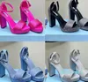 Haute qualité vente chaude sandales à plateforme à bout ouvert talons hauts bride à la cheville concepteur de talon pour les femmes une variété d'occasions tout