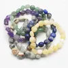 Strand Pierre Naturelle Irrégulière Cristal Agate En Forme De Bracelets Charmes De Mode Bracelet De Guérison Yoga Bijoux Cadeau Accessoires En Gros 1 Pc