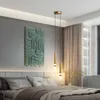 Moderne LED hanglampen Zwart voor eetkamer slaapkamer slaapkamer nachtkastje indoor creatieve ontwerpverlichting home appliance verlichting aa2304077