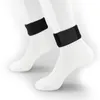 Knie-pads 1Pair voetbal Shin Guard vaste bandtape bevestigingsbevestiging Shinguard verstelbare elastische sportriem anti-crash