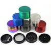 Manual Herb Tobacco Grinders Smoking Metal Hand Mechanical Grinders Cutting Leaves Device 40mm to 63mm