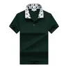 2023 Designer Stripe Polo Shirt T koszule wąż polo pszczoły kwiatowe męskie modne konno luksusowa koszulka nr 2256