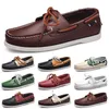 GAI chaussures de sport hommes blanc pas cher loisirs argent taupe dlives marron gris rouge vert marches bas doux multi cuir hommes sneaker entraîneur extérieur GAI