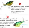 Topwater Spinner Fishing Lures Bass Whopper Plopper Trolling Pesca Rotating Tail Fishing Tackle Hard Fishing Baits