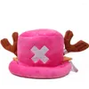 Party Supplies Anime Cosplay Costume Halloween Cap One Piece Hat By Trafalgar Law Chopper After The Time Leap Printed Plush