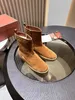 Nieuwe Winter Merk Mannen Meloen Bont Binnen Enkellaarsjes Lug Sole Kalfsleer Jurk Bruiloft Martin Sneeuw Booties Gentleman motorfiets EU39-46