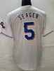 Baseball Jerseys Marcus Semien 2 Corey Seager 5 Adolis Garcia 53 Jacob deGrom 48 Jersey White Color Button Up Men Size S-XXXL Stitched Mix And Match All Jerseys