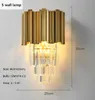 Scandinavische moderne hanglampen binnenverlichting luxe kristal hotel woonkamer plafond kroonluchter led glanzende verlichtingsarmaturen