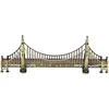 Bakgrundsbilder Bridge Model Gate Golden Building Statue Desktop Architectural American Metal Ornament San Francisco Decor Toy Craft Eloy