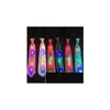 Andra evenemangsfestleveranser Fashion Design Man Woman Flashing Light Up Bow Tie Nathtie LED -lampor Sequin Glow Props Decora Dhwkx