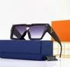 2023 Tasarımcılar Güneş Gözlüğü Kadın Erkek Güneş Gözlüğü UV Koruma Gözlükleri Mektup Plaj Retro Kare Güneş Cam Kutu ile Gündelik Gözlükler Çok İyi