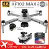 Drones KF102 Max GPS Drone 4k professionele FPV HD-camera KF102 Drones 2-assige gimbal borstelloze motor RC Quadcopter VS ZLL SG906 Max Pro2 Q231108