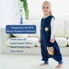 Pyjamas MICHLEY Halloween Cartoon Baby Schlafsack Sack Ärmellos Winter Tragbare Decke Schläfer Nachtwäsche Pyjamas Für Mädchen Junge 1-6T 231108