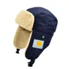 4 Colorsc Trappper Hats Ear Protection Caps Winter Warm Leisure Windproof Hat for Men/women