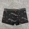 Fashion Man Printed Boxers Designer Breathable Underpants Male Pure Cotton 7 Kinds Color Soft Underwear 3 pcs/lot