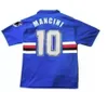 Retro Sampdoria 1990 1991 Soccer Jerseys Mancini#10 Vialli Italia Calcio Vialli Maglia Maillot Maglia 91 92 Fotbollströja