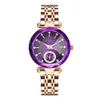 Tiktok New Ocean Star Steel Band Women Live Multi Angloed Gradient Glass Diamond Watch Fashion