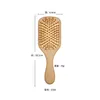 Andra hemträdgårdshårborstar Care Styling Tools Productswood Airbag Mas Carbonized Solid Wood Bamboo Cushion Antistatic Brush Comb DH3K5