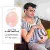 Zakhorloges 2 stuks opblaasbare nepbuik prop pvc zwangere kostuums volwassenen accessoires feestvrouw moederschapsoutfits