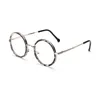 Солнцезащитные очки рамы моды Zilead Vintage Retro круглые металлические каркасы для женщин мужчины отражают киоск чистый унисекс оптический рецепт Eyegla