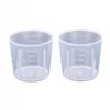 Measuring Tools 20ml-1000ml Portable Clear Plastic Graduated Cup For Baking Beaker Liquid Measure JugCup Container Laboratory Accesso
