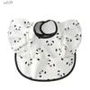 Bibs Burp Cloths Baby Bibs INS Nordic Style Angel Feed Pocket Burp Girl Boy Infant Meals Bib Waterproof Easy Clean Cute Elephant Bibs Soft PUL231108