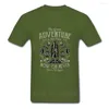 Men's T Shirts Adventure Camping Required Objects Print Shirt Fashion Unique Tee Young Man Summer 2023 Arrival Homme 3XL