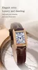 Kvinnors klockor Sanda 1116 Fashion Elegant Design Rectangle Dial Water Resistant Quartz Movement Business Women Analog Wrist Watch 231107