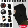 Outdoor Thermal Fleece Balaclava Warm Cap Winter Men Cycling Hats Waterproof Face Cover Hat Hooded Neck Warmer Hiking Scarves