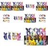 Eylem Oyuncak Figürleri 16pcs/Set 3-6cm Küçük PVC Eylem Oyuncak Figürleri At Prensesi Celestia Luna Çocuklar İçin Noel Hediyesi Oyuncaklar Deli Dhyxt