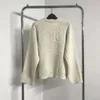 CE23 automne/hiver nouveau pull tricoté ample et Slim avec broderie de crochet 3D