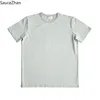 Męskie T-shirty Soszhan Trzystolowe wzmacniacze męskie bawełniane koszulka O-Neck Solidne koszulki dla mężczyzny grube miękkie tkaninę podwójnie tkanin 230408