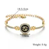 Bangle 2023 Design Women Constellation Bangles Crystal Bracelets Charms Jewelry Female Gothic Bijoux Girl Gift