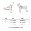 개 칼라 없음 풀 하네스 반사 나일론 하네스 조절 가능한 애완 동물 트랜 링 워크 조끼 중간 큰 개 퍼그를위한 내구성