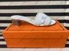 2023 디자이너 남성 여성 샌들 올바른 꽃 상자 먼지 가방 신발 호랑이 크기 35-42 상자