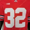 Ohio State OSU Buckeyes voetbalshirt NCAA College Marvin Harrison Jr. Styles Egbuka J.T. Tuimoloau Sawyer Henderson Vlaming Eddie George