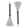 1pcs Drum Zubehör Drum Brushes Drumstick einziehbare Griffe Bürsten für Jazz Rock