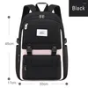 Zaino High School Girls' Schoolbag Multi Pocket Qualità impermeabile