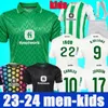 2023 2024 Real Betis isco 축구 유니폼 홈 어웨이 홈 아웃 3rd Gk 23 24 Joaquin B.Iglesias Camiseta de Futbol 남자 키트 키트 세트 Juanmi Canales Fekir Football Shirts del Final