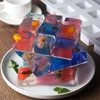 Bakeware Tools 360 Roterande tårta Stands Cube Akryl Clear Dessert Support Bracket Multilayer Chocolates Display Holder Tool