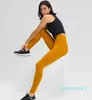 Leggings High Waist Hip Lifting Yoga Pants with Built-in Pocket Sports Fiess Gym Clothes Women Legging Running Workout Tights