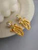 Stud Earrings Timeless Wonder Retro Faux Pearl Geo Bowknot For Women Designer Jewelry Runway Ins Sweet Gift 4531