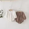 Rompers Milankel Babykläder Födda kläder Toddler Girls Tights Baby 230408