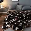 Super Soft Flannel Blanket Summer Thin Air Conditioning Blanket Office Nap Blankets Simple Modern Shan Wholesale