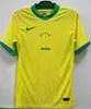 2022 2023ブラジルズヴィニJr。サッカージャージー2019 2020 Brasil Casemiro 23 24ナショナルチームG.JESUS MEN WOMEN KITS KIT PAQUETA T.SILVA RICHARLISONフットボールシャツNEYMAR RETRO