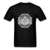 T-shirts pour hommes Lotus Mandala T-shirts à manches courtes Boy Graphic Camisa Cotton Crew Neck Shirt For Team